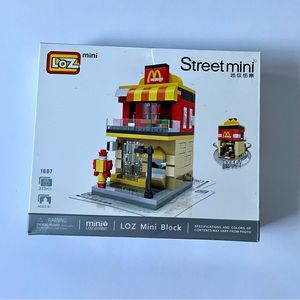 LOZ Street Mini McDonald's Diamond Block Toy